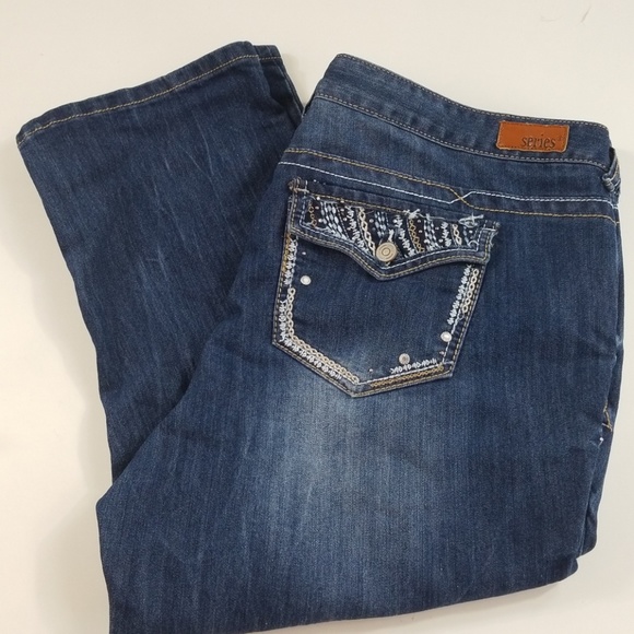 series 31 Denim - Series 31 Short Sexy Selena Capri Crop Jean's A4